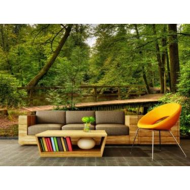 Imagem de Papel de Parede Paisagens Floresta 45 - 1,00 X 1,00 - Voce Decorando