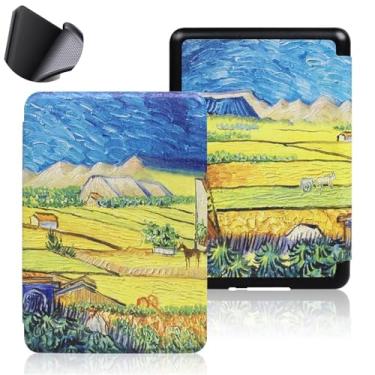 Imagem de Yzlvigrous Capa para Kindle Paperwhite 12th/Coloroft Signature Edition 1ª Geração 2024, Tampa Traseira de TPU Macia de 7 Polegadas com Sono/despertar Automático, Modelo: SA569P/SA568B/SA59CP