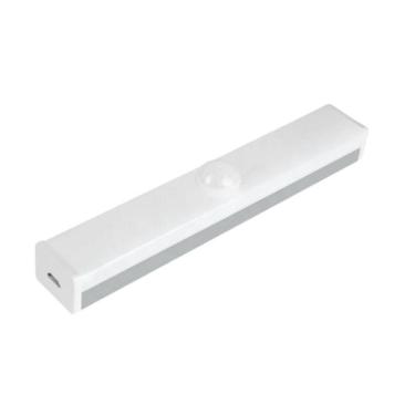 Imagem de Luminária Barra Led Sobrepor 30Cm Com Sensor De Presença Usb