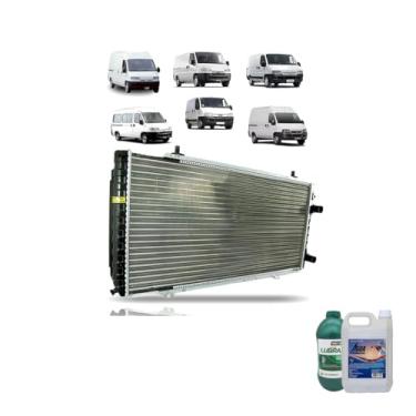 Imagem de Kit Radiador Ducato/Boxer/Jumper 2.5 com Aditivo Lubrax 1L e Água Desmineralizada 5L