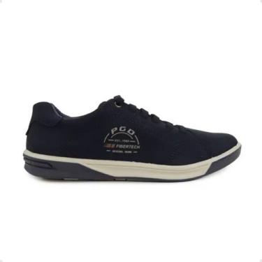 Imagem de Sapatênis Masculino Em Couro Marinho - PGD, Navy, 39