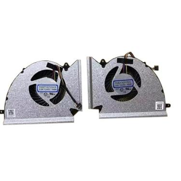 Imagem de Ventoinha para CPU/GPU de laptop para MSI PABD1A010SHL-N500 PABD1A010SHR-N499 PABD1A010SHR N499 N500 0,6A 12VDC Nova