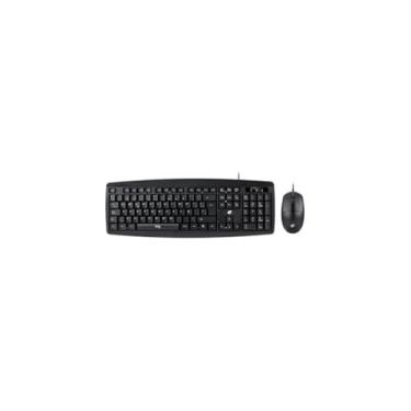 Imagem de Conjunto Teclado e Mouse Com Fio KM170, Layout ABNT2, 1000 DPI, USB Plug and Play, Preto, 45x16x2.5cm