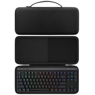 Imagem de co2CREA Capa de viagem rígida de substituição para Logitech G915 TKL Tenkeyless Lightspeed Teclado mecânico RGB para jogos (para G915 TKL)