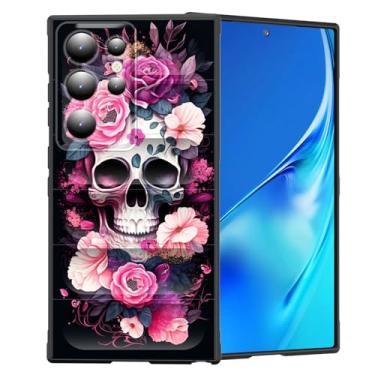 Imagem de CICPLKSE Capa para Galaxy S24 Ultra, silicone premium com [forro de microfibra macio antiarranhões] Capa protetora para celular à prova de choque para Samsung Galaxy S24 Ultra 5G 6,8 polegadas, flores