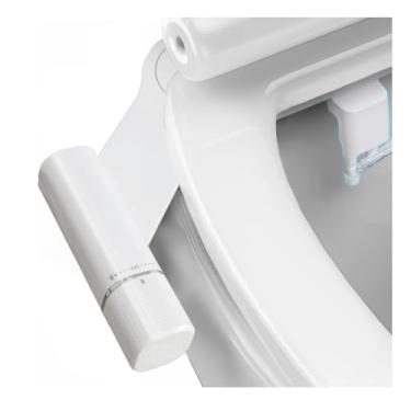 Imagem de Acessório de bidê não elétrico para assento de vaso sanitário