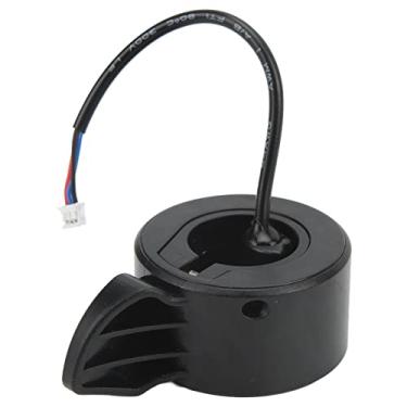 Imagem de KIMISS Acelerador de Acelerador de Polegar para Scooter Elétrica para Controle de Dedo Sensível e Fácil Instalação, Aderência Confortável, Cinza