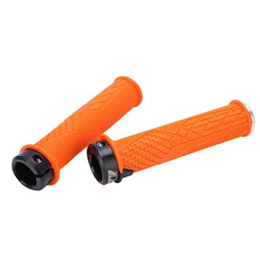 Imagem de Acouto 2 Peças de Punhos de Guiador de Mountain Bike Com Trava de Borracha Confortável - Punhos Antiderrapantes de 22,2 Mm, Absorção de Choque e Estabilidade Aprimoradas, Guidões Mais Padrão