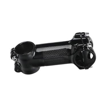 Imagem de Mesa de guidão de bicicleta de 31,8 mm com ângulo de inclinação de 6/17 graus, compatível com guidões de 60/70/80/90/100/110 mm. Ultraleve e resistente, ideal para mountain bikes.(Shiny 17degree 80mm)