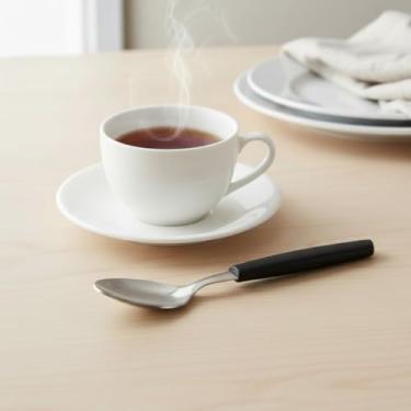 Imagem de Jogo de Talheres 25 Peças Cabene com Suporte de Gaveta Preto