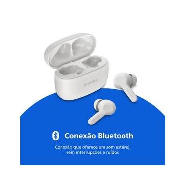 Imagem de Fone de Ouvido Bluetooth Philips TAT1109WT/00 Branco com Microfone