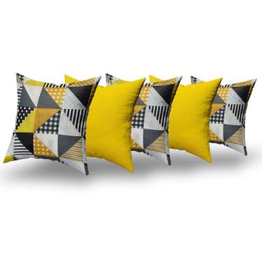 Imagem de Capas de Almofadas Decorativas 5 Unidades Com Ziper - RT MAGAZINE, KCT