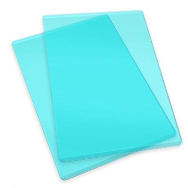 Imagem de Sizzix BIGkick/Big Shot/Vagabond Cutting Pads 1 Pair-Standard 8.75"X6.125"X.125, Mint -660522
