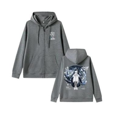 Imagem de Moletom Unissex Estilo Japonês Com Zíper Ado World Tour 2025 Hibana Ca