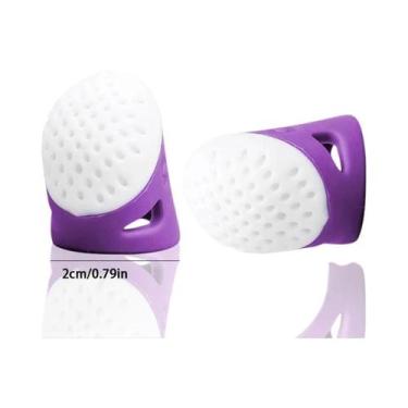 Imagem de Protetores De Dedos De Silicone Antiderrapantes Para Costura, Ferramen