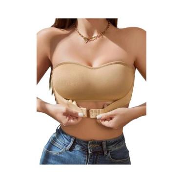 Imagem de Sutiãs sem alças, sutiãs sem arame e sem acolchoamento, roupas íntimas