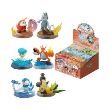 Imagem de Blocos De Montar Pokémon Pikachu Charmander Psyduck Sprigatito Eevee L