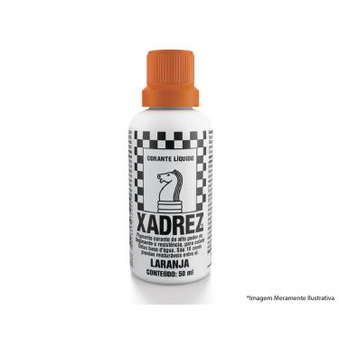 Imagem de Corante Liq Xadrez Extra 50Ml Laranja c/12pcs