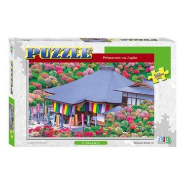 Imagem de Puzzle 260 Peças Primavera No Japão - Nig Brinquedos