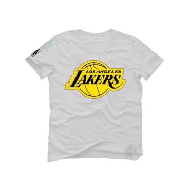 Imagem de Camiseta Basquete L A LakerNation Shaquille Oneal Heatt Cavs, Branco, 