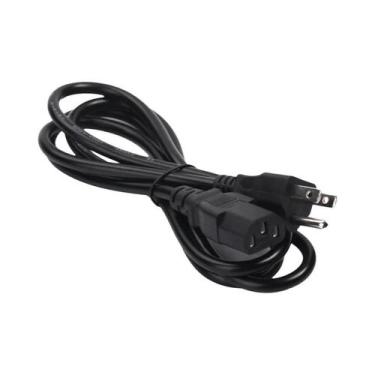 Imagem de Cabo Adaptador De Energia AC Durável De 3 Pinos 1,2m Para PC Laptop EU