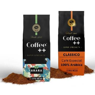 Imagem de Café Especial Totrrado e Moído Coffee Mais Classico E Arara
