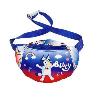 Imagem de Bolsa De Cintura Infantil Bluey Bingo, Bolsa De Lanche Em Estilo Carto