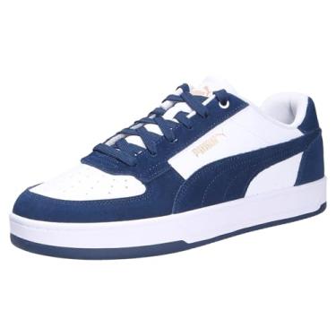 Imagem de Puma Tênis masculino de cano baixo, Puma Ouro PUMA azul persa branco, 35/36 BR