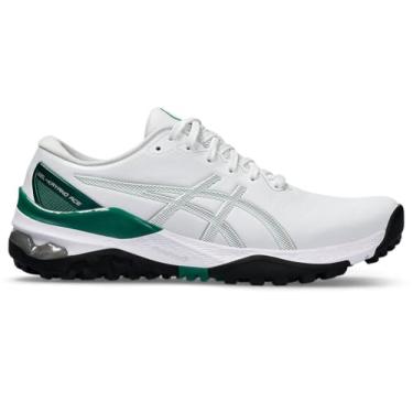 Imagem de ASICS Tênis de golfe masculino Gel-Kayano ACE 2, Branco/Verde floresta, 39