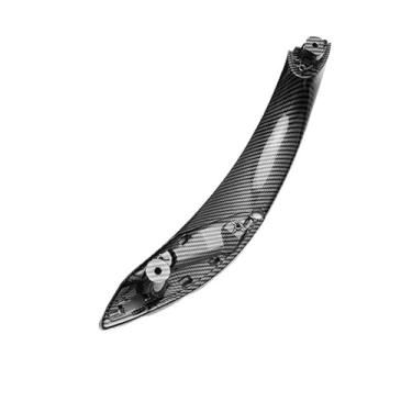 Imagem de Compatível Com Bmw F30 F80 F31 F32 F33 F34 F35 Frente De Fibra Carbono Esquerda/direita Maçaneta Da Porta Interna Do Carro Guarnição Puxar Painel 3/4 Série Alças(Front Right 1Pc)