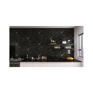 Imagem de Adesivos De Parede De Cozinha Em Mármore Autoadesivos De 40cm, Resiste