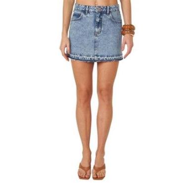 Imagem de Saia Colcci Jeans Com Barra à Fio-Feminino