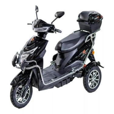 Imagem de Triciclo Elétrico Evolution Adulto Sem CNH 2026 - Smartway, Preto