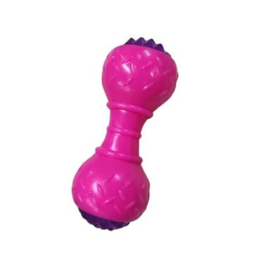 Imagem de Brinquedo Mordedor Interativo Com Led Para Cor Pet Rosa