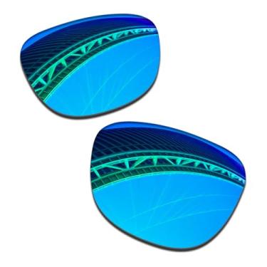 Imagem de LenzProse Lentes de reposição polarizadas de 1,5 mm para óculos de sol Oakley Coldfuse OO6042 52 mm, antiarranhões | Ajuste perfeito
