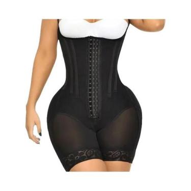 Imagem de Modelador Corporal Feminino Fajas Colombianas Pós-Cirurgia, Cinta De C