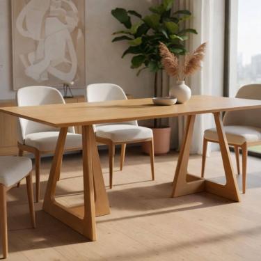 Imagem de Mesa de Jantar Laminada 180 x 0,90  Bossa  Gold Salas