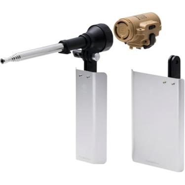 Imagem de Bomba de ar NESTOUT PUMP-1 para acampamento, inflador modular externo para baterias NESTOUT (vendido separadamente), motor silencioso sem escovas de velocidade dupla, 8 bocais para colchão, almofadas