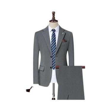 Imagem de Conjunto De Terno Masculino Elegante 2025 De Alta Qualidade Para Negóc