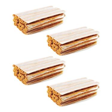 Imagem de Runseaway 100 peças 10.2 cm x 1/10.2 cm Plugues de reparo de pneus, tiras de borracha resistente para pneus sem câmara, goma de reparo de pneu para carros, ATVs, UTVs, motocicletas, carrinhos de mão