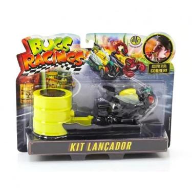 Imagem de Veículo e Pista com Lançador Bugs Racing Flyz - DTC