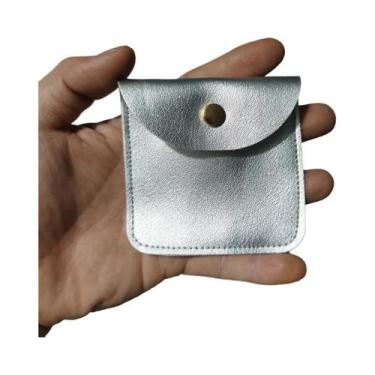 Imagem de Sacos De Embalagem De Joias Em Couro PU 50pcs Sacos De Presente Para C