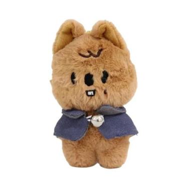 Imagem de Chaveiro De Pelúcia Fofo Infantil Stray Kids: Boneco Mágico Com Capa D