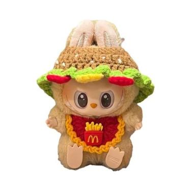 Imagem de Roupas Para Boneca Labubu 15-17cm, Conjunto De Moda Com Tema De Trabal