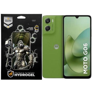 Imagem de Kit Película Frontal + Traseira para Motorola Moto G06 - Proteção Completa - Gshield
