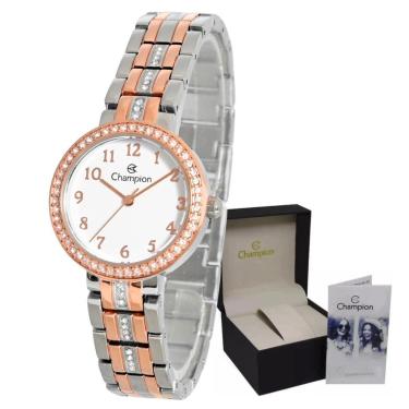 Imagem de Relógio Champion Moderno Prova D'agua Original Misto-Feminino