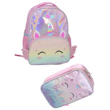 Imagem de Kit Escolar Mochila Estojo Pacific Pack Me Magic Dreams-Feminino