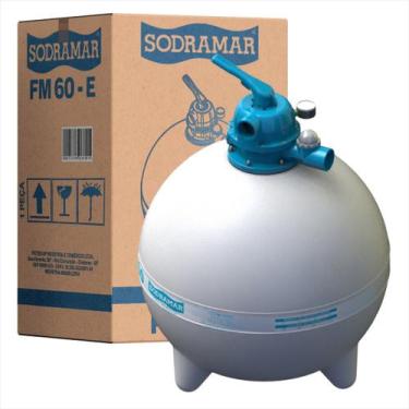 Imagem de Filtro Para Piscinas Até 78 Mil Litros Fm Sodramar Potência:FM-60/113.