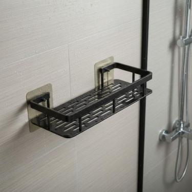 Imagem de Suporte Alumínio Multifuncional Banheiro Sabonete Shampoo Condicionado