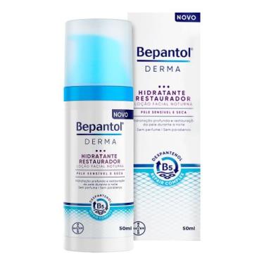 Imagem de Bepantol Derma Loção Facial Noturna Hidratante Restaurador 50ml